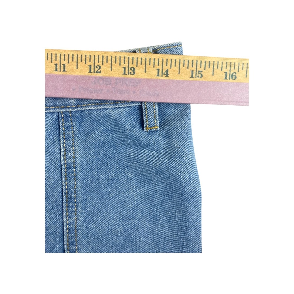 NWT WKNDCHASERS Light‎ Wash Denim Maxi Skirt Button Front Midi Length Size M - Picture 3 of 7